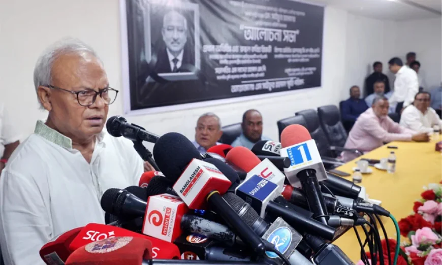 রুহুল কবির রিজভী: সাইফুর রহমান বিএনপির গৌরবের পাশাপাশি জাতির সম্পদ