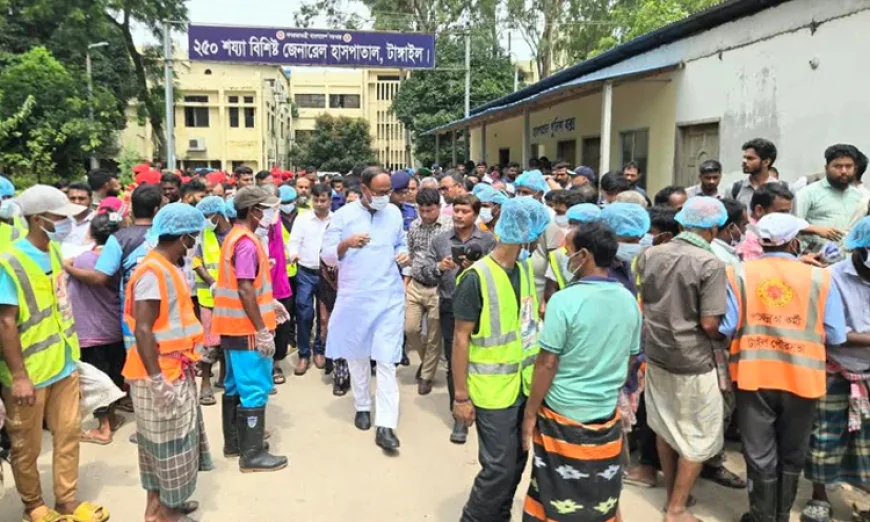 এডিস মশার প্রজননস্থল ধ্বংসে সবার প্রতি আহ্বান মৎস্য প্রতিমন্ত্রীর