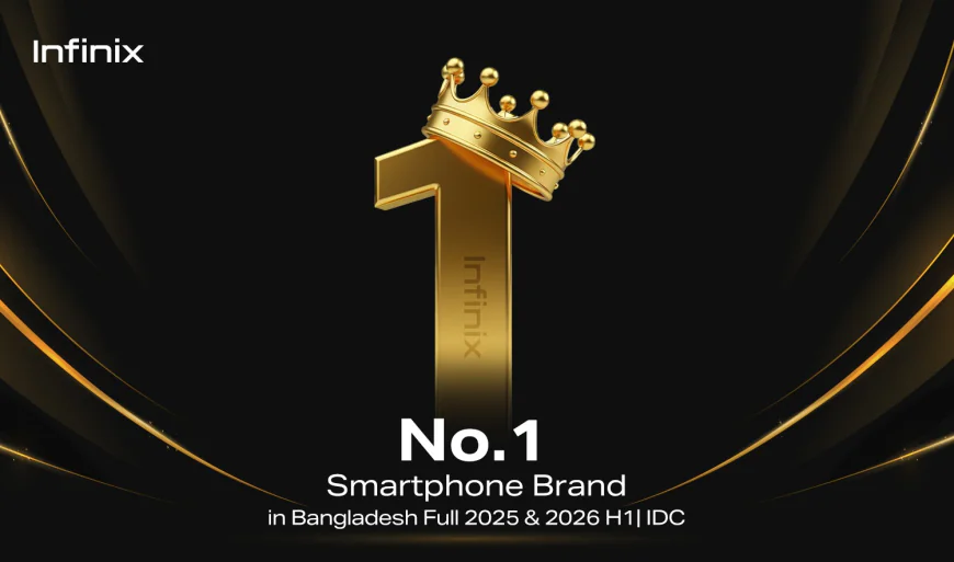 আইডিসি রিপোর্টে দেশের ১ নম্বর স্মার্টফোন ব্র্যান্ড ইনফিনিক্স