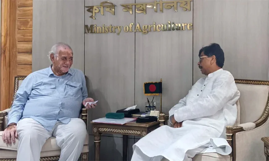 পার্বত্য অঞ্চলে আধুনিক কৃষি সম্প্রসারণে কৃষিমন্ত্রীর সহযোগিতা চাইলেন পার্বত্যমন্ত্রী