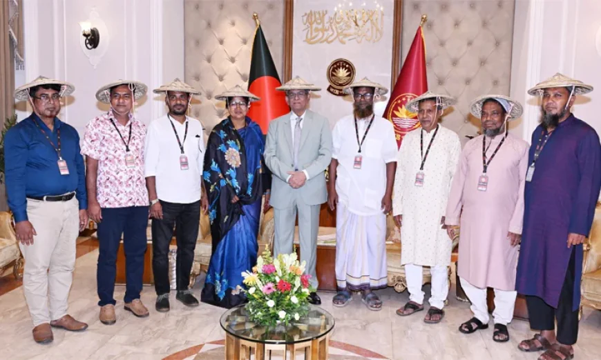 কৃষকদের স্বার্থ রক্ষায় জাতীয় কেন্দ্রীয় সংগঠন গঠনের আহ্বান রাষ্ট্রপতির