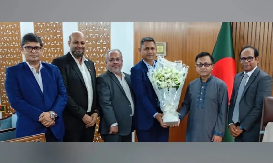 বাণিজ্যমন্ত্রীর সঙ্গে আইসিএসবি প্রতিনিধিদলের সাক্ষাৎ