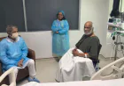 রাষ্ট্রপতি হাসপাতালে ড. আবদুল মঈন খানকে দেখতে গেলেন