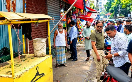 ফুটপাত দখলমুক্ত করতে চসিকের অভিযান