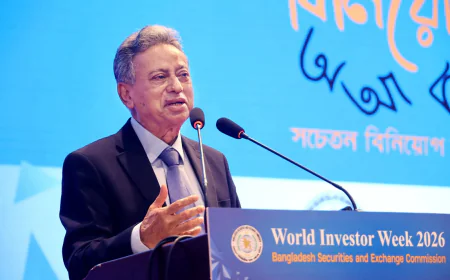 অর্থমন্ত্রীর দাবি এক বছরের মধ্যে বদলে যাবে পুঁজিবাজারের চেহারা
