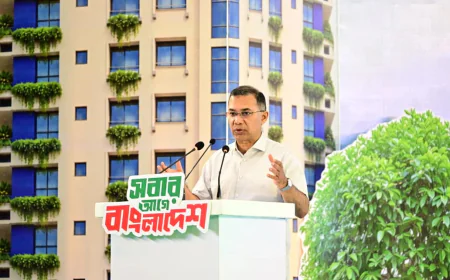 সরকার সবার জন্য নিরাপদ ও টেকসই বাসস্থান নিশ্চিত করতে দৃঢ়প্রতিজ্ঞ: প্রধানমন্ত্রী
