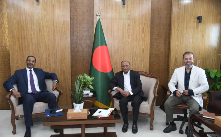 পরিবেশমন্ত্রীর সঙ্গে ইউএনডিপি বাংলাদেশের আবাসিক প্রতিনিধির সাক্ষাৎ