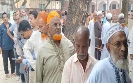 ঠাকুরগাঁও-১ উপনির্বাচনে শান্তিপূর্ণ ভোটগ্রহণ চলছে
