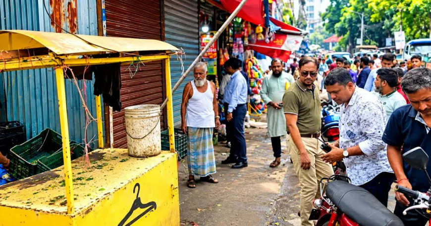 ফুটপাত দখলমুক্ত করতে চসিকের অভিযান